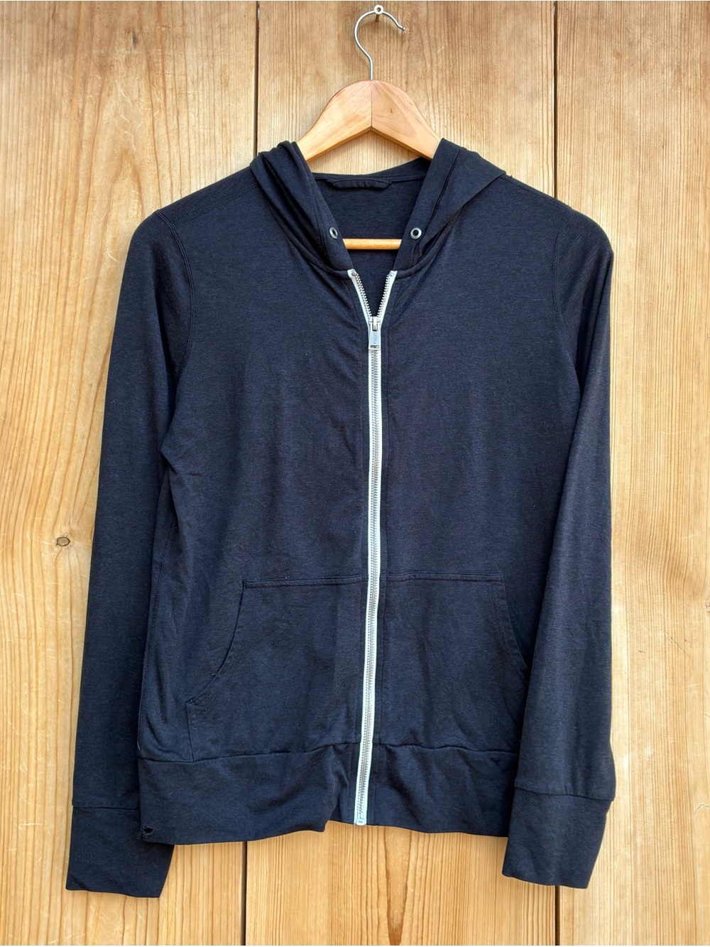 Vuori Charcoal Zip Up Hoodie Sz XS
